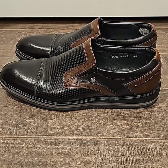 Fosco Men\'s Genuine Leather Shoes sz 11/ sz 44 main image 2